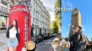 Solo Trip To London Everything I Ate, Exploring The City, Cute Cafe, Shopping At Markets, & More