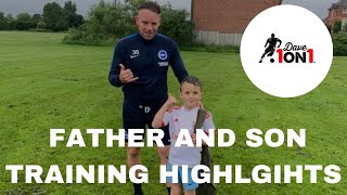 DAVE1on1 & TAY1on1 - FATHER AND SON TRAINING HIGHLIGHTS
