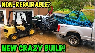 Turning A Salvage Car Into A Street Legal Race Car!!!