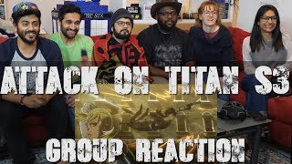 Attack on Titan - Season 3 Trailer - Group Reaction