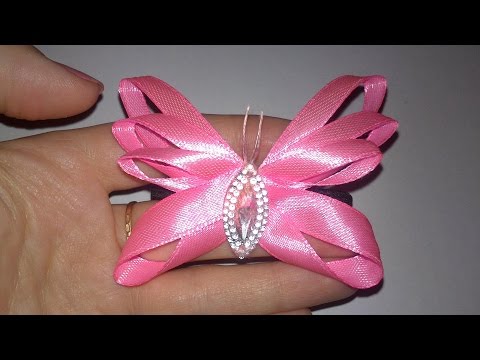 Как сделать бабочки своими руками для резинки