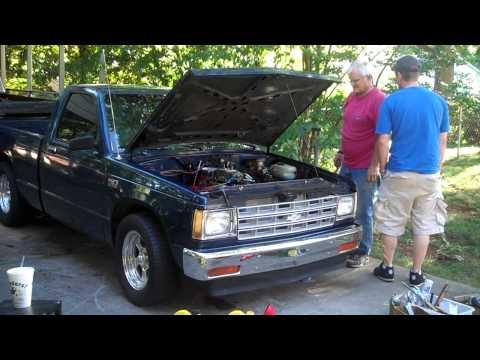 My 1987 Chevrolet S10 finally running again after the V8 swap 