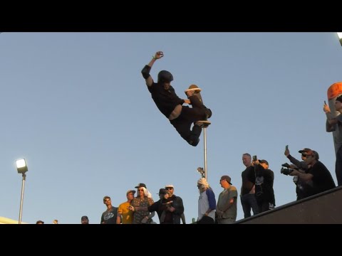 HE THREW TOGETHER THE MOST CREATIVE TRICKS - REEF ORLANDO TAMPA PRO 2024 VERT FINALS