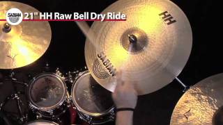 Sabian 21'' HH Raw Bell Dry Ride- Cymbal Demo