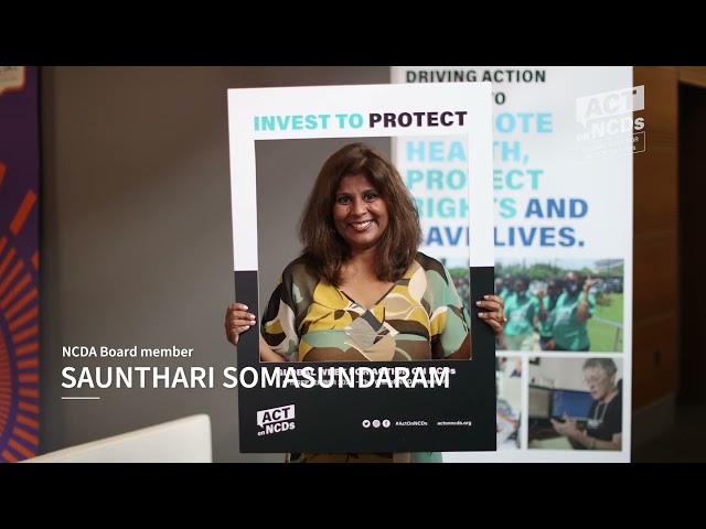 Watch Protect people Saunthari – Somasundaram, NCD Alliance on YouTube.