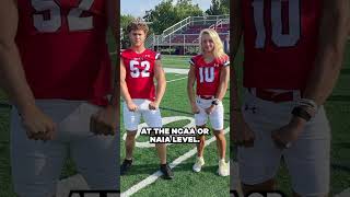 The First Female College Football Player?