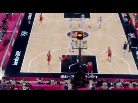 London 2012 basketball: Ginobili's last shot
