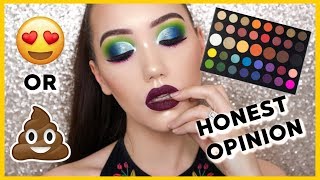OMG! TESTING THE NEW JAMES CHARLES X MORPHE ARTISTRY PALETTE | MAKEMEUPMISSA