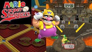 Wario In Toy Field And Minigame Madness Mario Super Sluggers