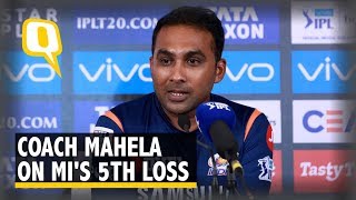 Coach Mahela Jayawardene on Mumbai's Loss to SRH | The Quint Coach Mahela Jayawardene on Mumbai's Loss to SRH | The Quint