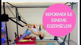 REFORMER İLE STREÇ PİLATES SEANSI #9 - 40 DK. TÜM VÜCUT ESNEKLİK KAZANIMI