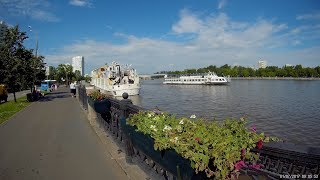 Видео Прогулка по району "Нагатинский Затон" 1 июля 2017 года от VideoFromMoscow, Нагатинская набережная, Москва, Россия