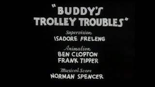 Looney Tunes 1934 Buddys Trolley Troubles Intro And Outro