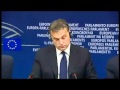 EP - Orbán Viktor sajtótájékoztatója Strasbourgban - 2012. január 18.
