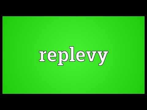 Header of replevy