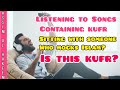 Listening to songs of kufr or sitting with someone who mocks Islam makes person kafir? Assimalhakeem