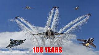 Russian Air Force 108Th - Força Aérea Russa 108 Anos - 108 Лет Военно Воздушным Силам