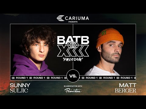 BATB13: Sunny Suljic Vs. Matt Berger - Round 1: Battle At The Berrics Presented By Cariuma