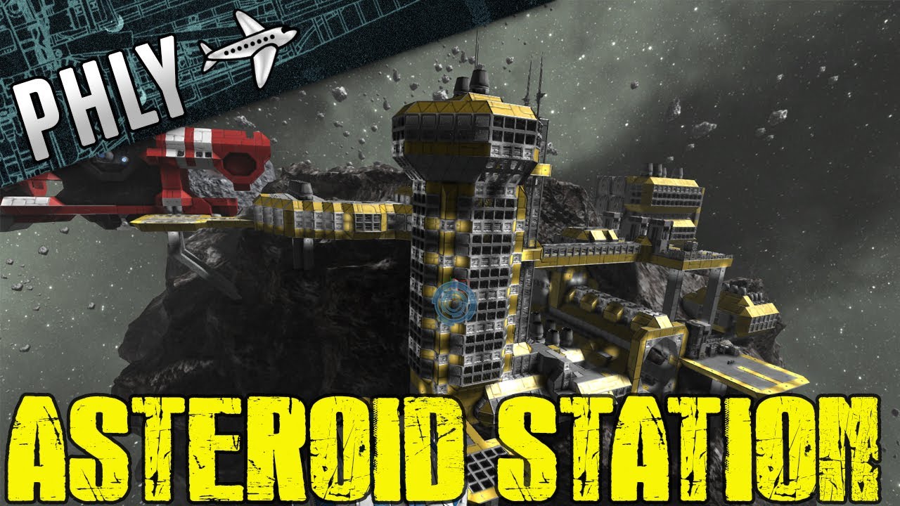 Space Engineers Massive Space Station Mega Build YouTube