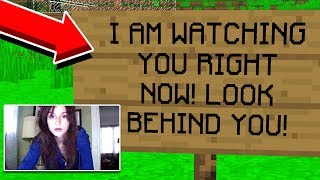 TROLLING GIRL WHO THINKS SHES ALONE ON THE SERVER....