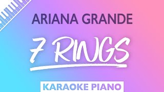 7 Rings Piano Karaoke Instrumental Ariana Grande 7 Rings Piano Karaoke Instrumental Ariana Grande