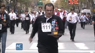 RAW: Best waiter serves drinks fast, stable: Argentina