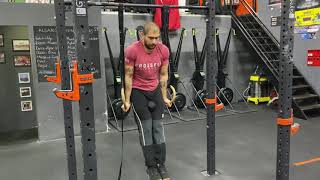 Weighted Ring Dip Hold(Yukarıda Bekleme)