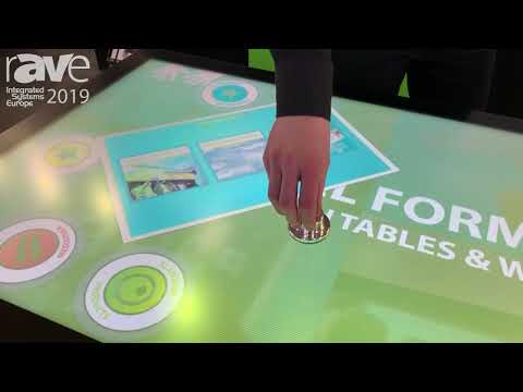 ISE 2019: MMT Features a New Touch Display Table with Object Recognition