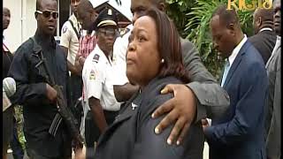 VIDEO: Haii - Senatrice Dieudone Luma fashe li joure group 4 Senatè oposition yo