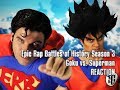 Reaction: Epic Rap Battles of History - Goku vs. Superman