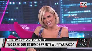 EL PODER REAL - Leandro Santoro con Viviana Canosa