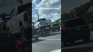 Tow Truck On A Tow Truck