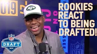 Rookies React to Being Drafted! | 2019 NFL Draft