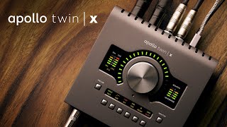 Introducing the New Apollo Twin X Thunderbolt 3 Audio Interface