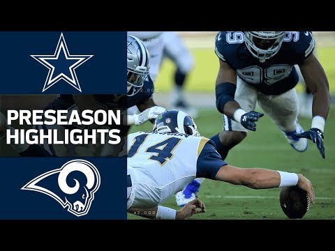 Cowboys Vs Rams Nfl Preseason Week 1 Game Highlights Cowboys Vs Rams Nfl Preseason Week 1 Game Highlights