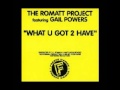 The Romatt Project feat. Gail Powers - What U Got 2 Have [Park Beats][Todd Terry]