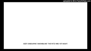 Watch Ozzy Osbourne Snowblind video