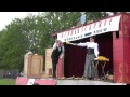 Travis Fessler Breaks Record for Sword Swallowing and Whip Cracking
