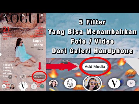 Filter Terbaru Instgram Yang Bisa Menambahkan Foto Dari Galeri | Add Media Filter
