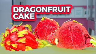 DRAGON FRUIT CAKE!! | How To Cake It