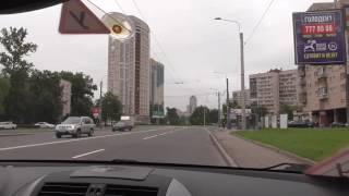 Видео Круговое движение на Ветеранов и Дачный пр. от Autonakat - уроки вождения, Дачный проспект, Воронеж, Россия