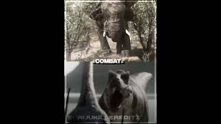 Tyrannosaurus Vs African Elephant