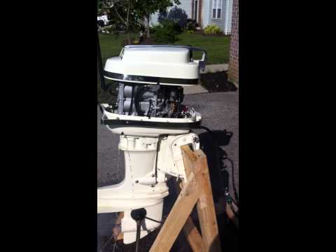 952 Kiekhaefer Mercury 16 hp Mark 20 Two Stroke Outboard Motor 952 Kiekhaefer Mercury 16 hp Mark 20 Two Stroke Outboard Motor