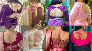 New Model Back Neck Blouse Designsblouse Back Designnew Blouse Designblouse Designs Back Neck