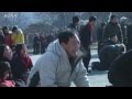 Pyongyanties cries after message about Kim Jong Il dead