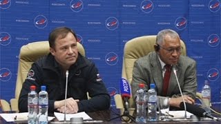 Совместная пресс-конференция руководителей Роскосмоса и НАСА