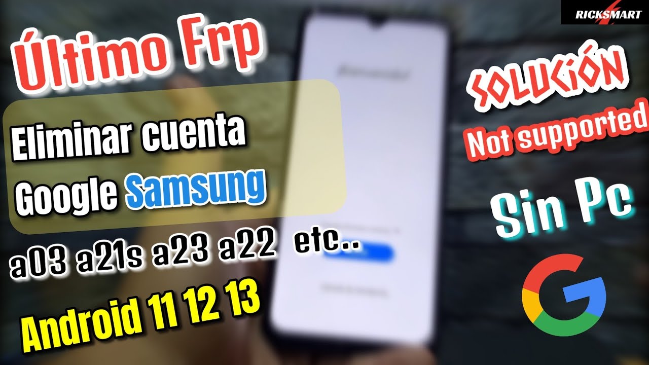 FRP Last How to remove Google account Samsung 2023 A30 FRP Last How to remove Google account Samsung 2023 A30