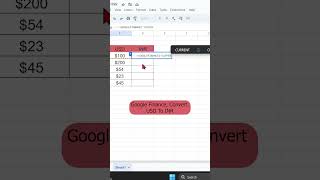 Google Finance In Google Sheet