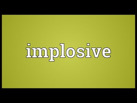 Header of implosive