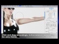 Photoshop Tutorial - Virtual Weight Loss (Liquify Tool)